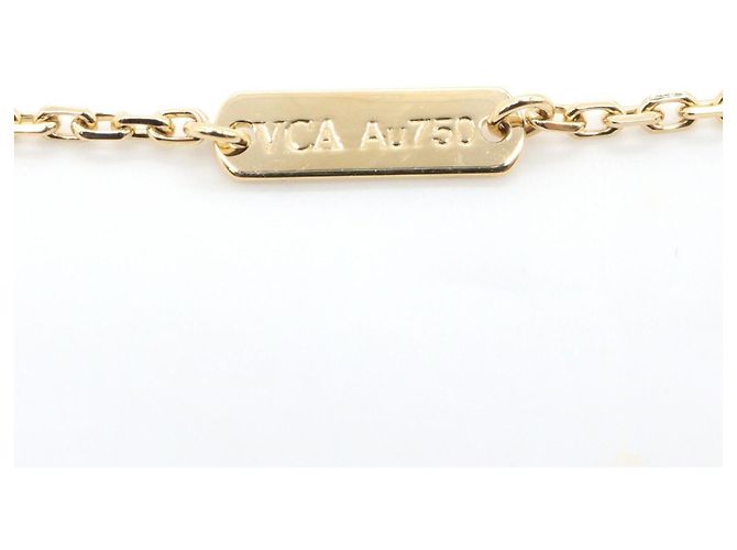Collana Vintage Alhambra Van Cleef & Arpels D'oro Giallo - vista 3