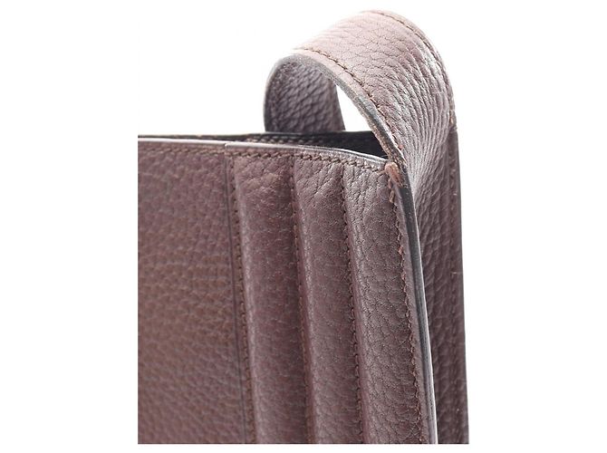 Hermès Borsa a tracolla Hermes Kelly Cacao Marrone - vista 12