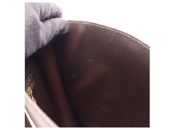 Hermès Borsa a tracolla Hermes Kelly Cacao Marrone - vista 18