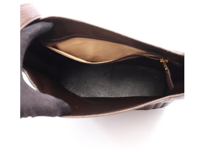 Hermès Borsa a tracolla Hermes Kelly Cacao Marrone - vista 3