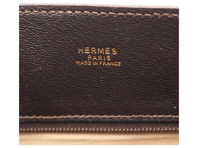 Hermès Borsa a tracolla Hermes Kelly Cacao Marrone - vista 4