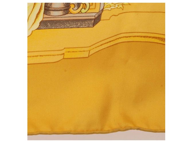 Hermès Hermes HERMES Carre 90 AZVLEJOS Schal Mehrfarben Gelb - Ansicht 7