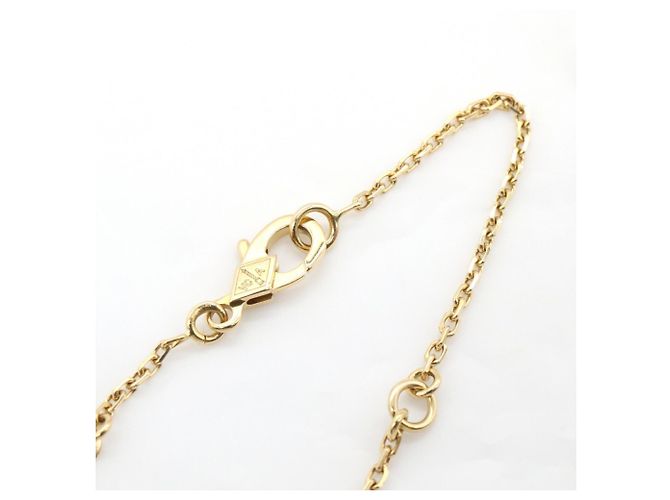 Collana Van Cleef & Arpels Vintage Alhambra Onyx Nero D'oro - vista 4