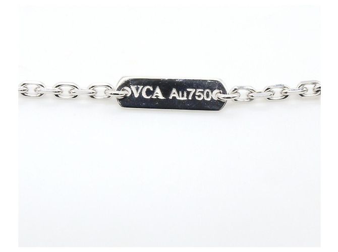 Collar Magic Alhambra Van Cleef & Arpels Plata Blanco - vista 3