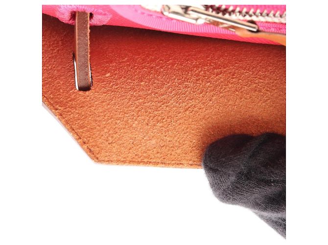 Hermès Hermes Herbag Zip PM Bolso de mano 2-Way Castaño Rosa - vista 5