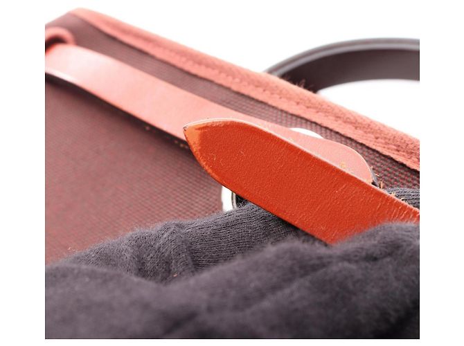Hermès Borsa Hermes Herbag Zip PM in Bordeaux Bordò - vista 7
