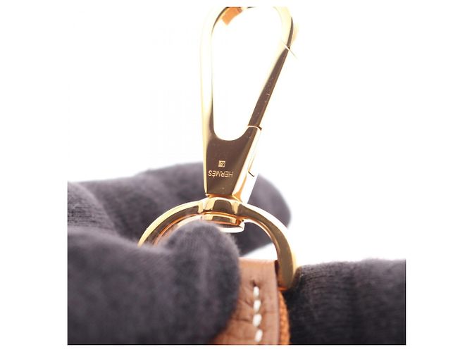 Hermès Borsa a tracolla Hermes Evelyne 23 Gold Marrone - vista 8