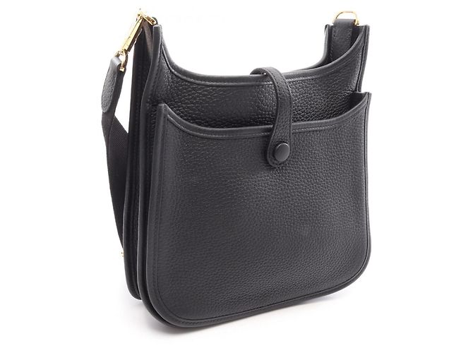 Hermès Borsa a tracolla Hermes Evelyne 3 23 Nero - vista 2
