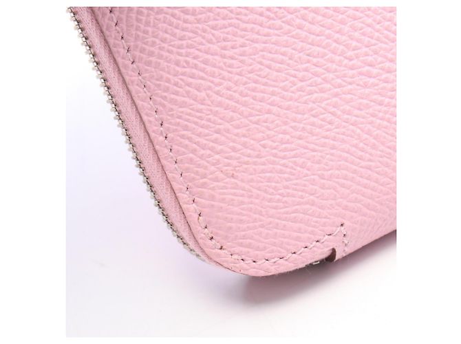 Hermès Cartera larga Hermes Azap de piel Epsom rosa - vista 8