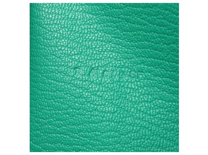 Hermès Hermes Azap Long Mint Round Geldbörse Grün - Ansicht 5
