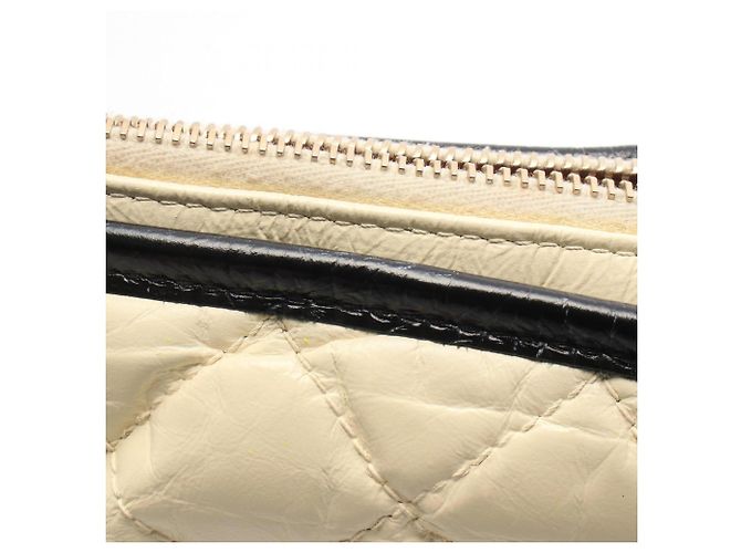 Borsa a tracolla Chanel Gabrielle de Large Hobo Nero Bianco - vista 7