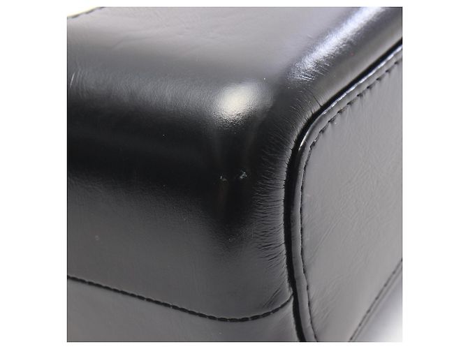 Borsa a tracolla Chanel Gabrielle de Large Hobo Nero Bianco - vista 9