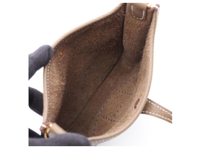 Hermès Hermes Evelyne TPM Amazon Schultertasche Taupe - Ansicht 3