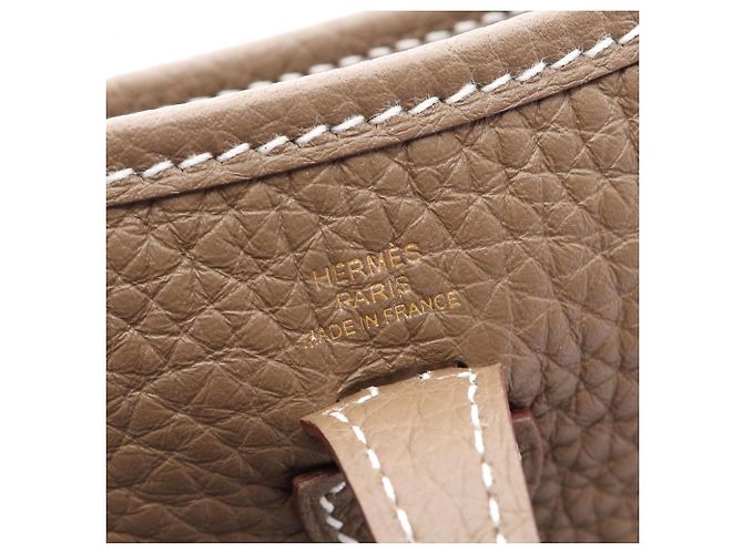 Hermès Hermes Evelyne TPM Amazon Schultertasche Taupe - Ansicht 4