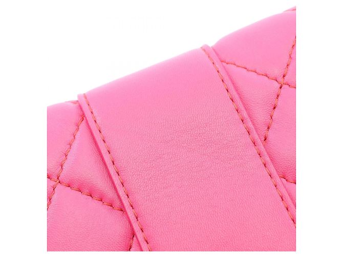 Chanel Matelassé Second Bag Clutch Handtasche Pink - Ansicht 10