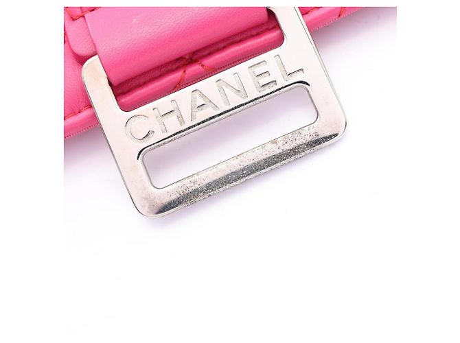 Chanel Matelassé Second Bag Clutch Handtasche Pink - Ansicht 6