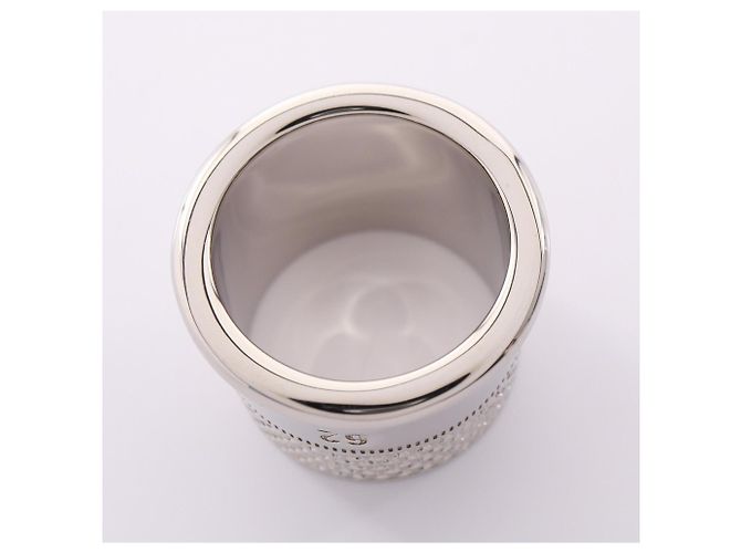 Anello Balenciaga THIMBLE Band Ring Argento - vista 6