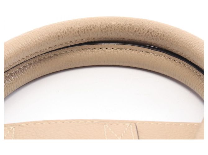 Céline Celine Luggage Mini Shopper Handtasche Beige - Ansicht 11