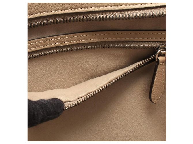 Céline Celine Luggage Mini Shopper Handtasche Beige - Ansicht 5