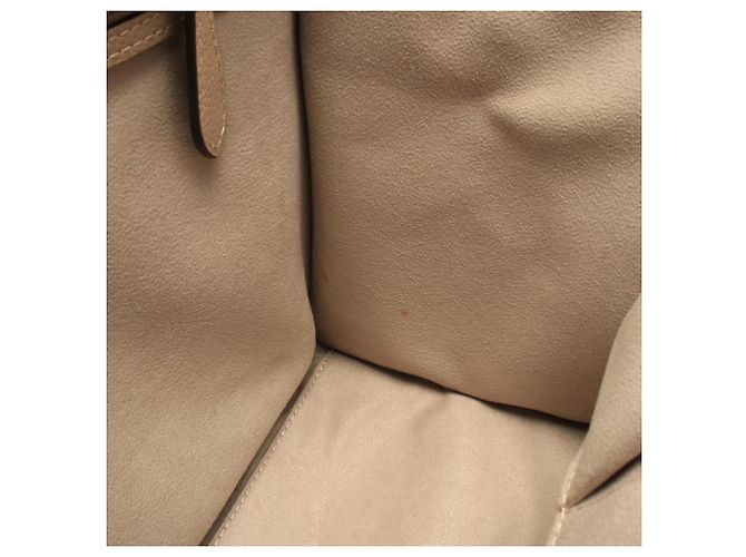 Céline Celine Luggage Mini Shopper Handtasche Beige - Ansicht 6
