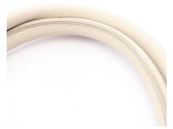 Céline Borsa Tote Celine Luggage Micro Shopper Bianco - vista 7