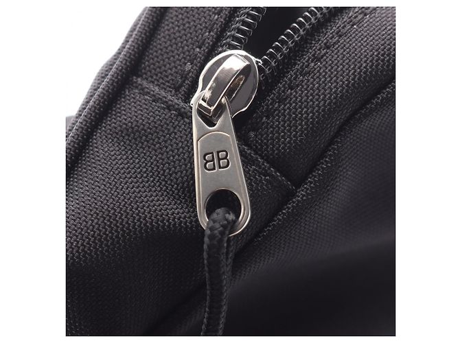 Borsa vita Balenciaga Explorer Nero Bianco Rosso - vista 8