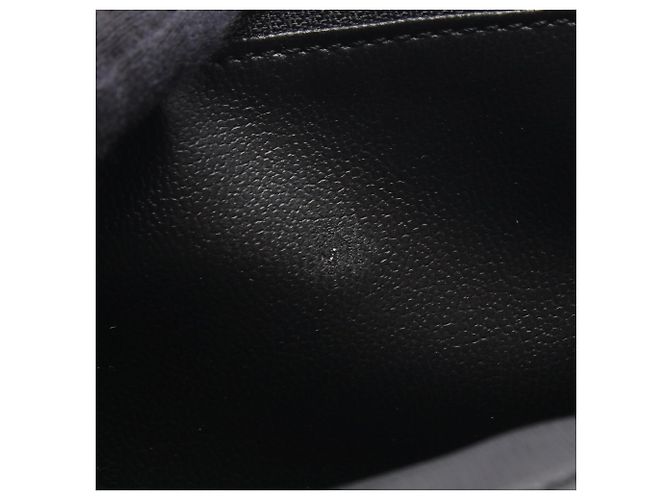 Céline Cartera larga bi-fold Celine de piel negra Negro - vista 5
