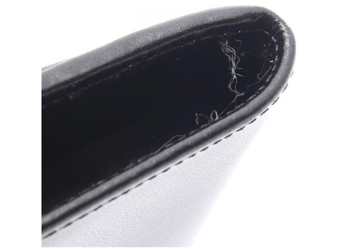 Céline Cartera larga bi-fold Celine de piel negra Negro - vista 6