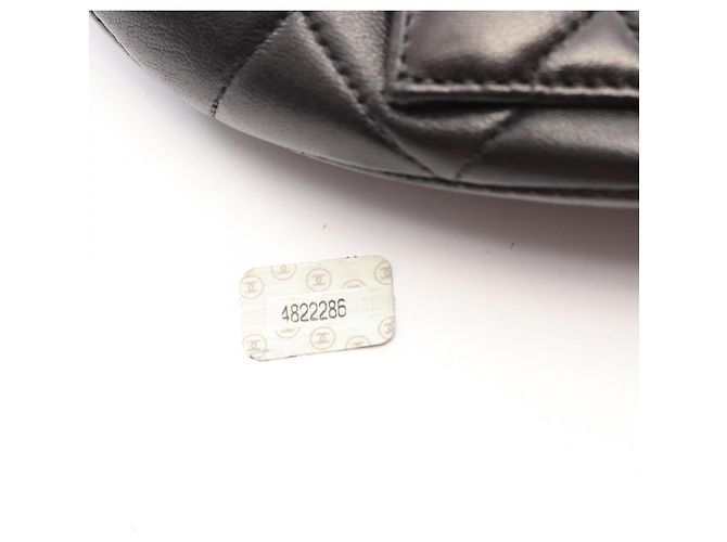 Chanel Matelassé Turnlock Chain Backpack Black - view 11