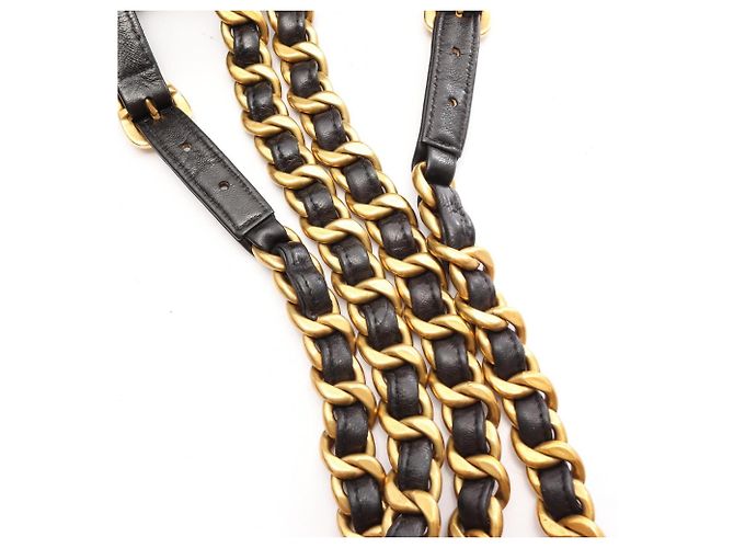 Chanel Matelassé Turnlock Chain Backpack Black - view 8