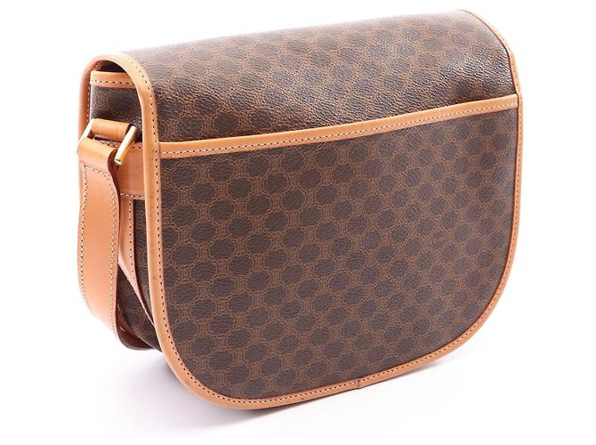 Céline Bolsa de Ombro Celine Macadam Marrom - vista 2
