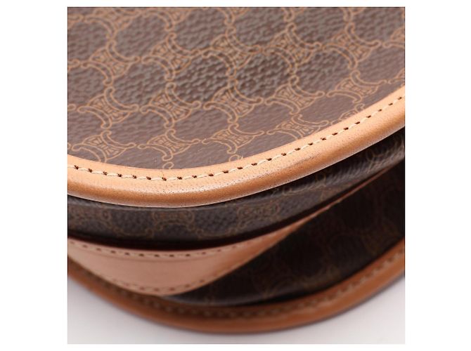 Céline Bolsa de Ombro Celine Macadam Marrom - vista 6