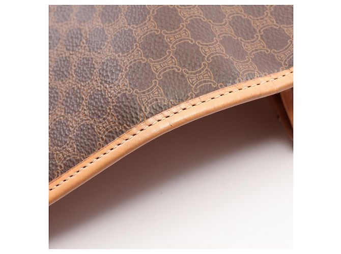 Céline Bolsa de Ombro Celine Macadam Marrom - vista 8