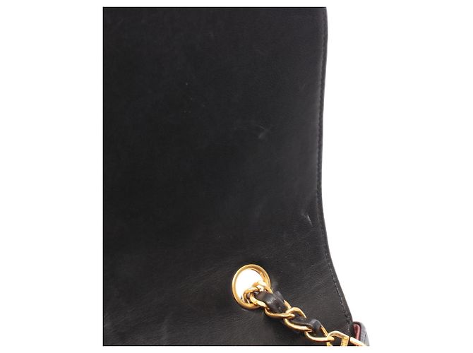 Borsa a tracolla Chanel Matelassé Diana Flap Nero - vista 17