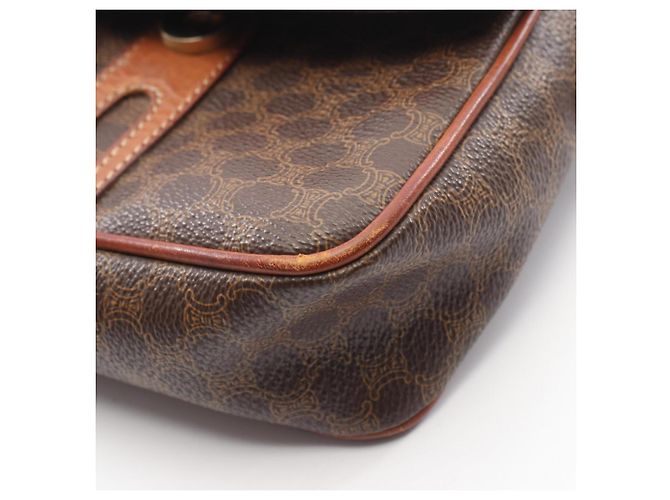 Céline Bolso de hombro Celine Macadam Castaño - vista 5