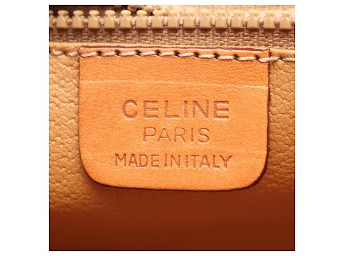 Céline Celine Macadam Schultertasche Braun Beige - Ansicht 4