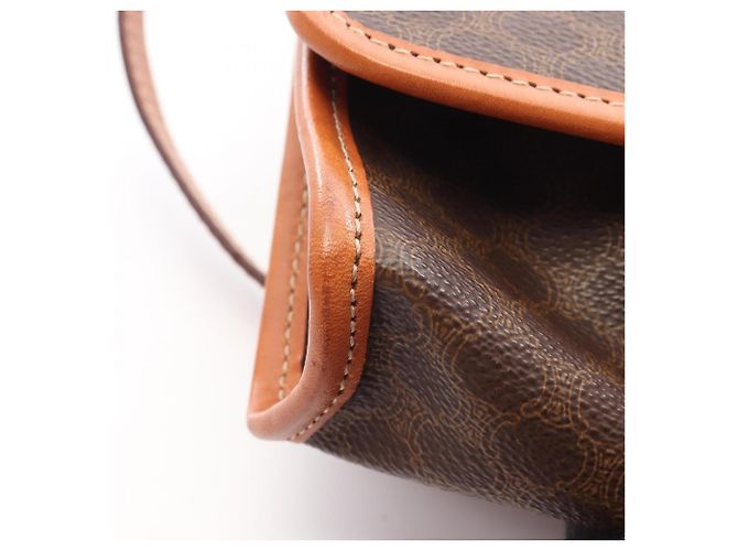 Céline Celine Macadam Schultertasche Braun Beige - Ansicht 7