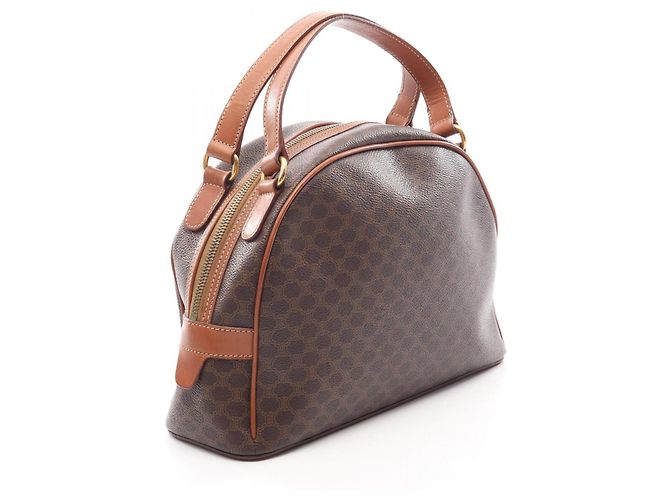 Céline Borsa Celine Macadam Marrone Beige - vista 2