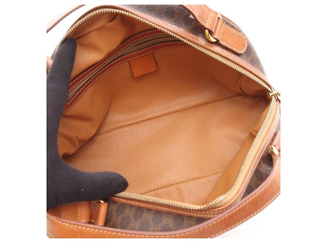 Céline Borsa Celine Macadam Marrone Beige - vista 3