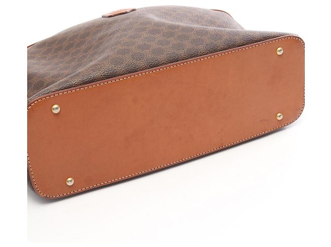 Céline Borsa Celine Macadam Marrone Beige - vista 5