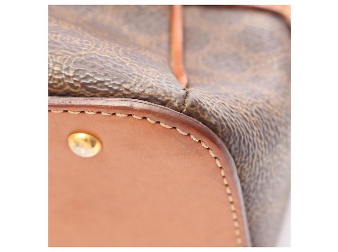 Céline Borsa Celine Macadam Marrone Beige - vista 7