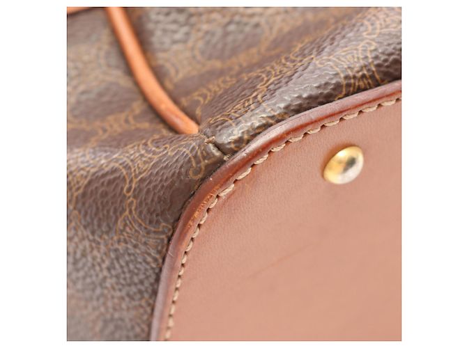 Céline Borsa Celine Macadam Marrone Beige - vista 8