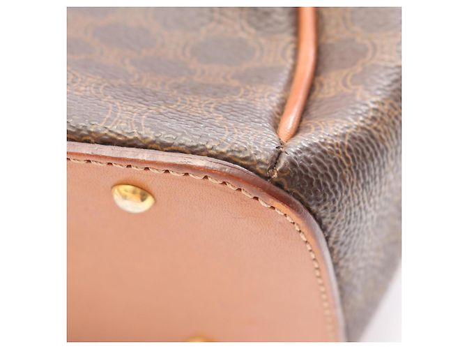 Céline Borsa Celine Macadam Marrone Beige - vista 9