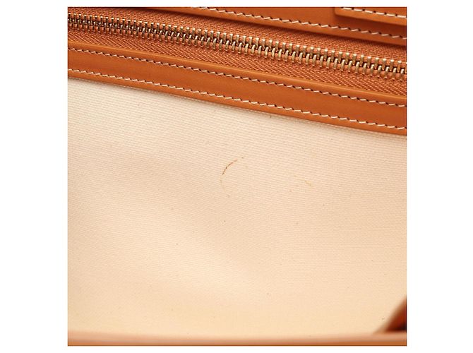 Céline Sac Cabas Vertical Large Celine Marron Blanc - vue 13