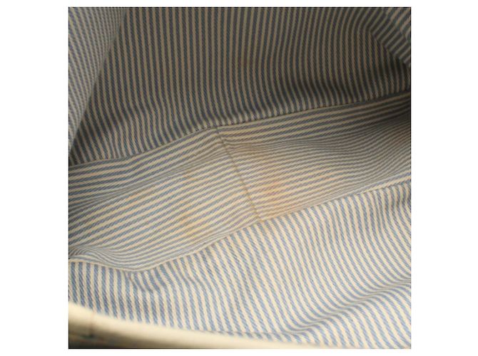 Céline Bolsa de Ombro Celine Macadam Branco Azul - vista 6