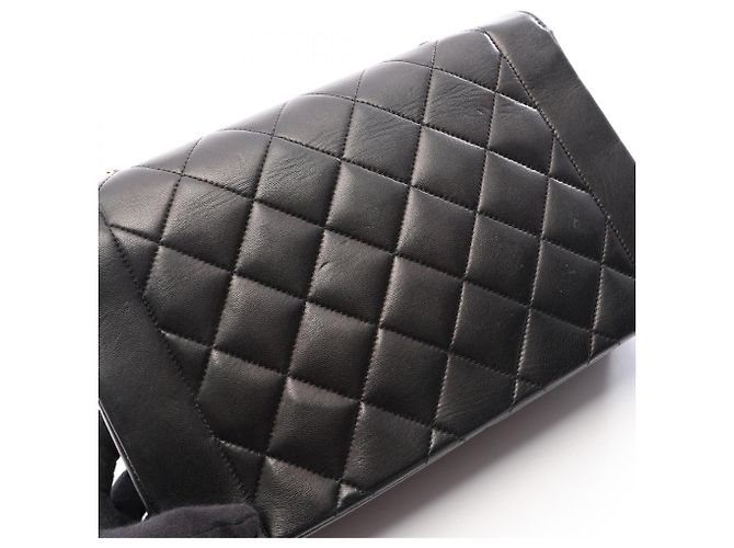 Borsa a tracolla Chanel Matelassé Diana Flap Nero - vista 9