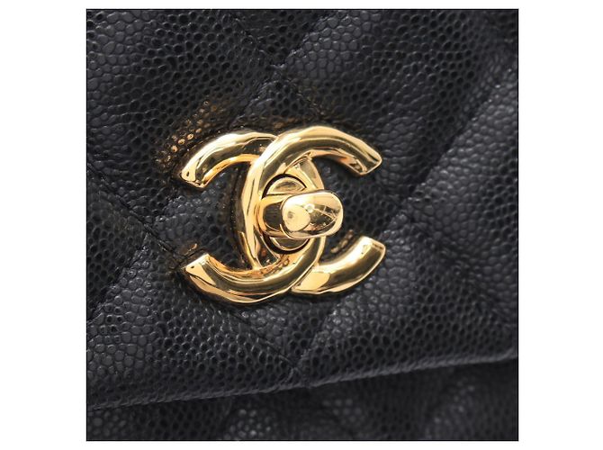 Borsa a mano e a tracolla 2-way Chanel Matelassé Nero - vista 13