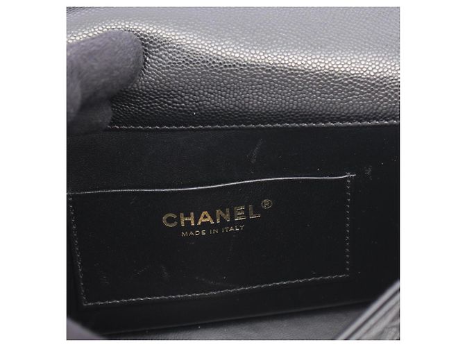 Borsa a mano e a tracolla 2-way Chanel Matelassé Nero - vista 6