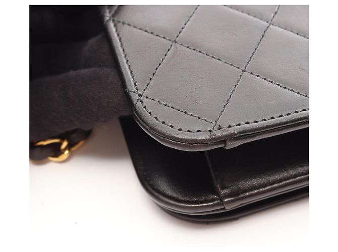 Borsa a tracolla Chanel Matelassé Full Flap Nero - vista 10