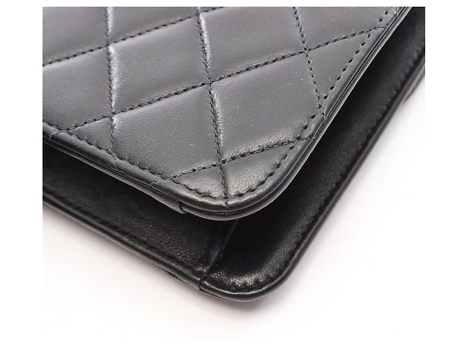 Timeless Bolso de hombro Chanel Matelassé Push-Lock Negro - vista 10